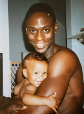 Suzanne Yvonne Louis ex-husband Lance Reddick and daughter Christopher.
